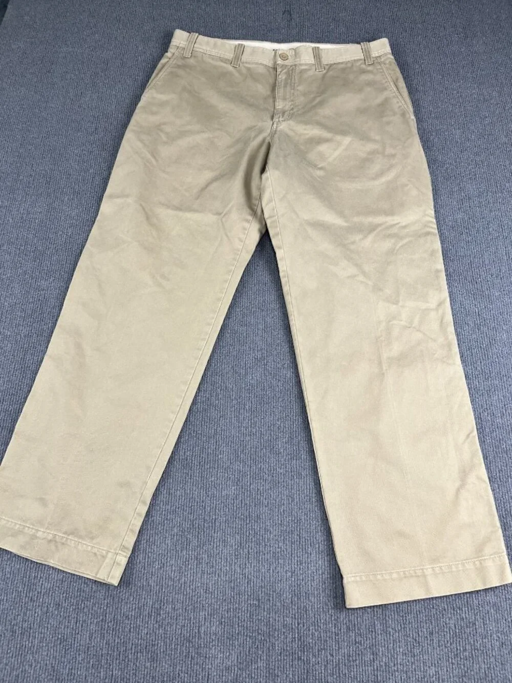 Eddie Bauer Mens Classic Fit Khaki Chino Pants 36x32
